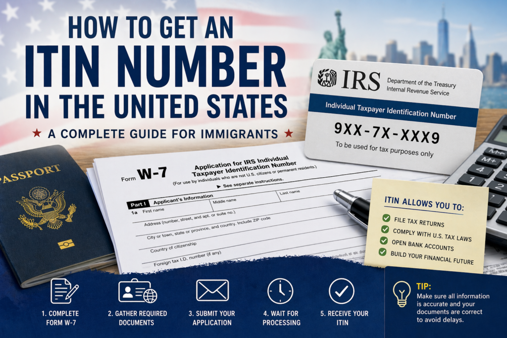 How to Get an ITIN Number in the United States